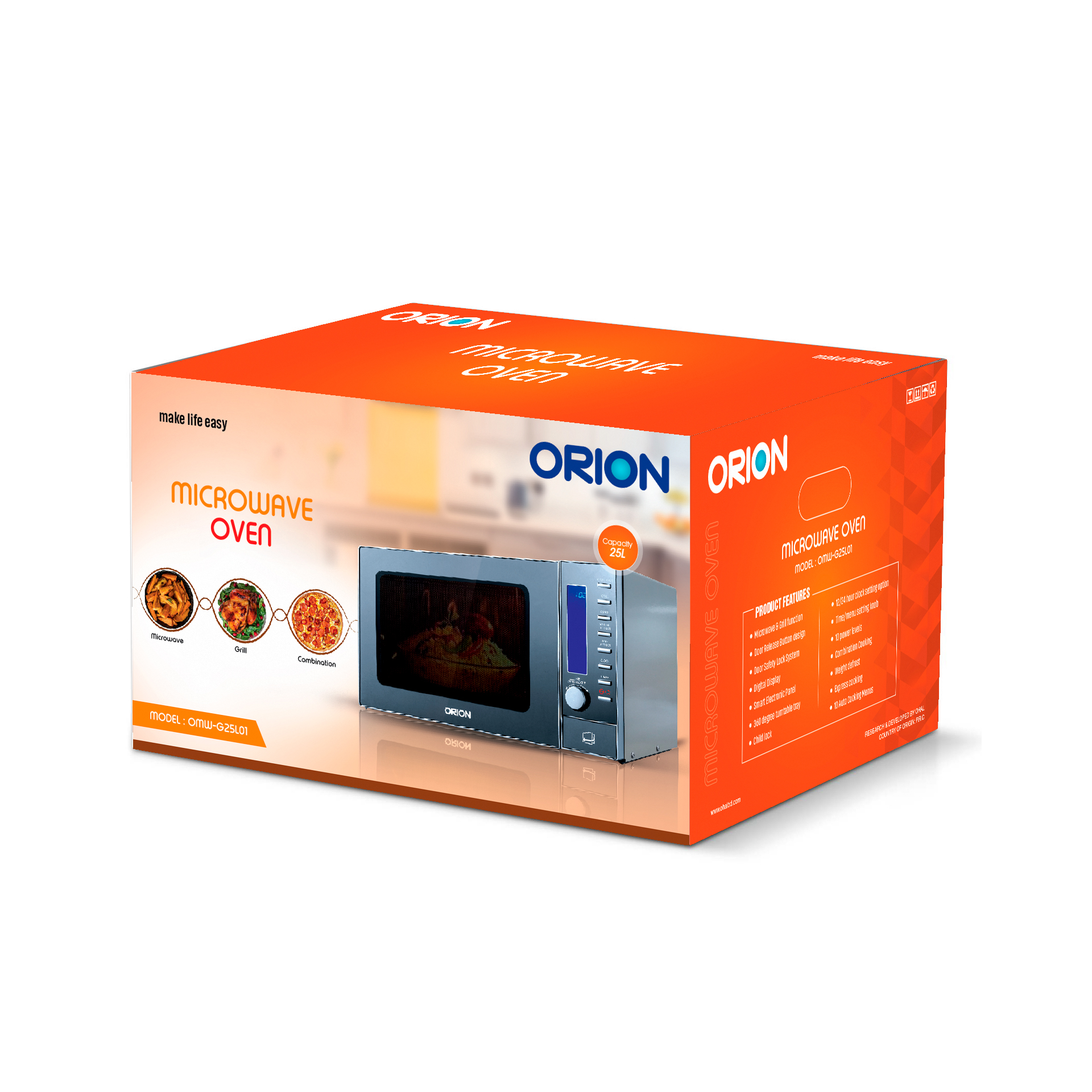 ORION 25 Litres Microwave oven OMW-G25L01