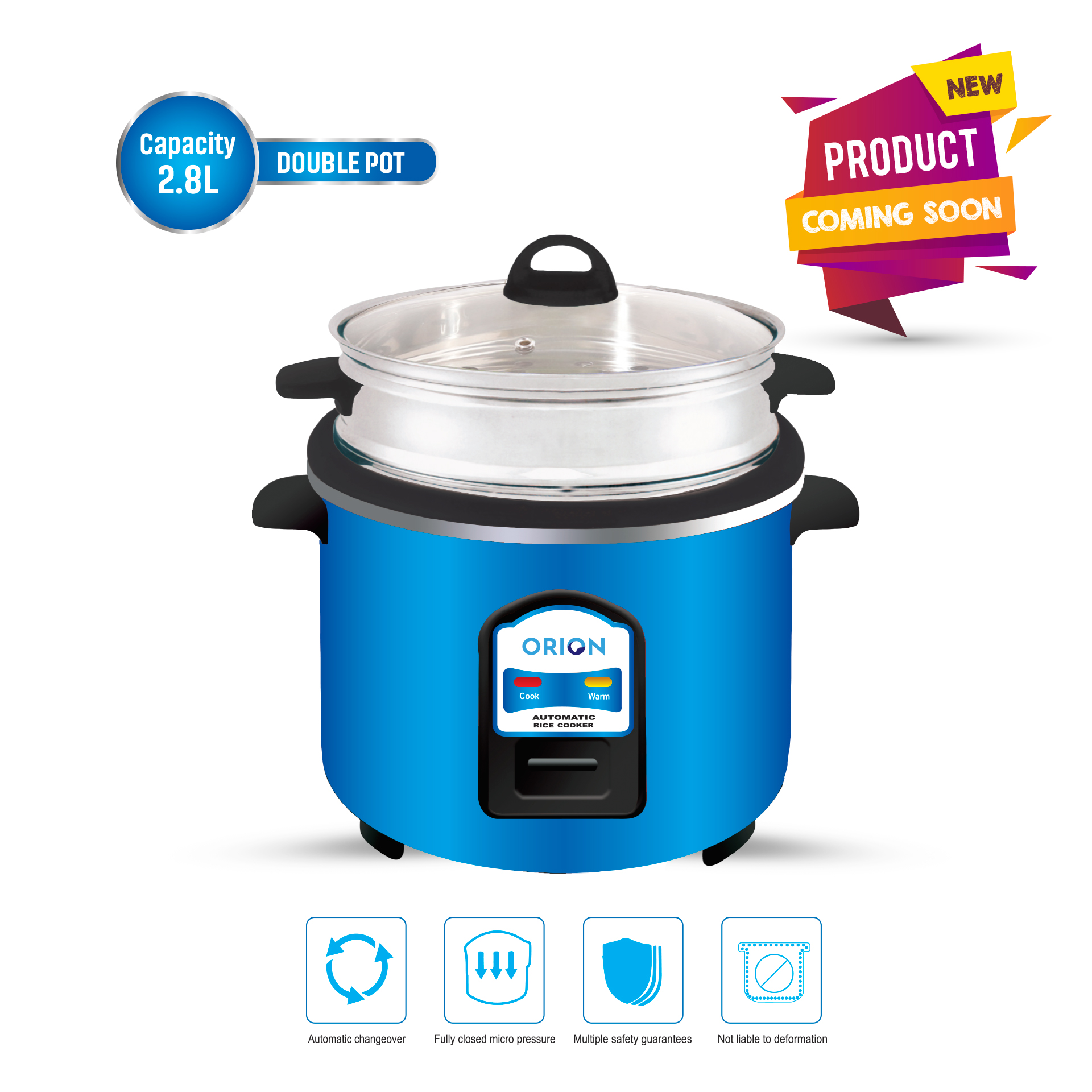 ORION  Rice Cooker ORC-H28DP