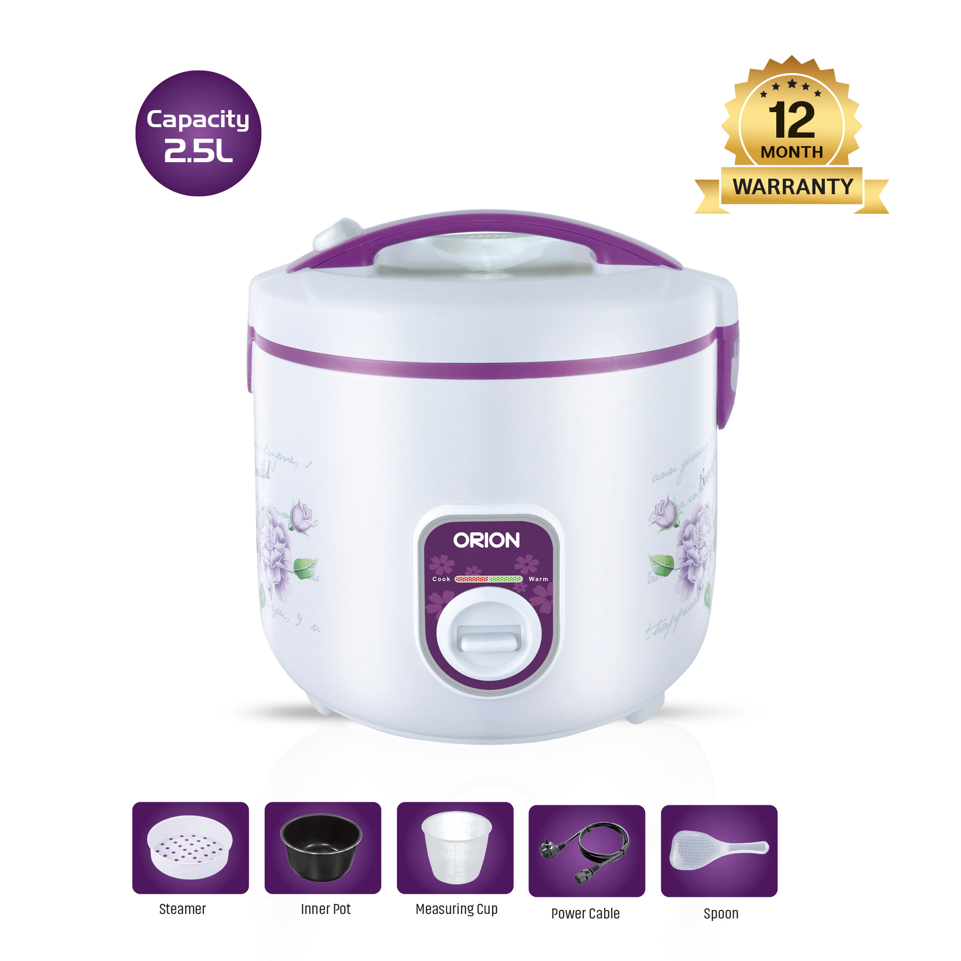 ORION  Rice Cooker ORC-FD2501