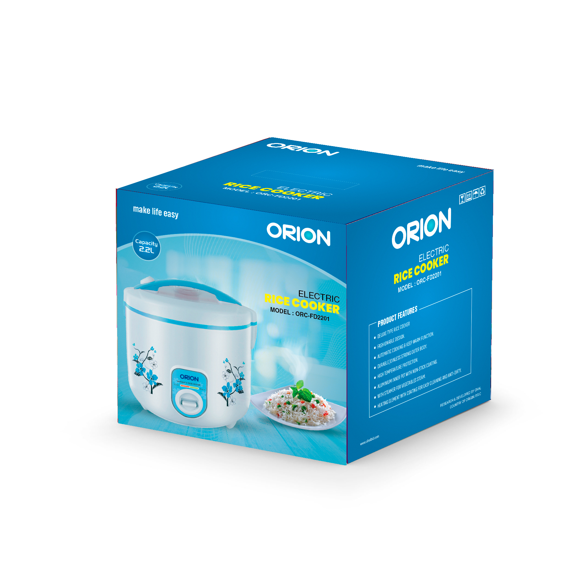 ORION  Rice Cooker ORC-FD2201