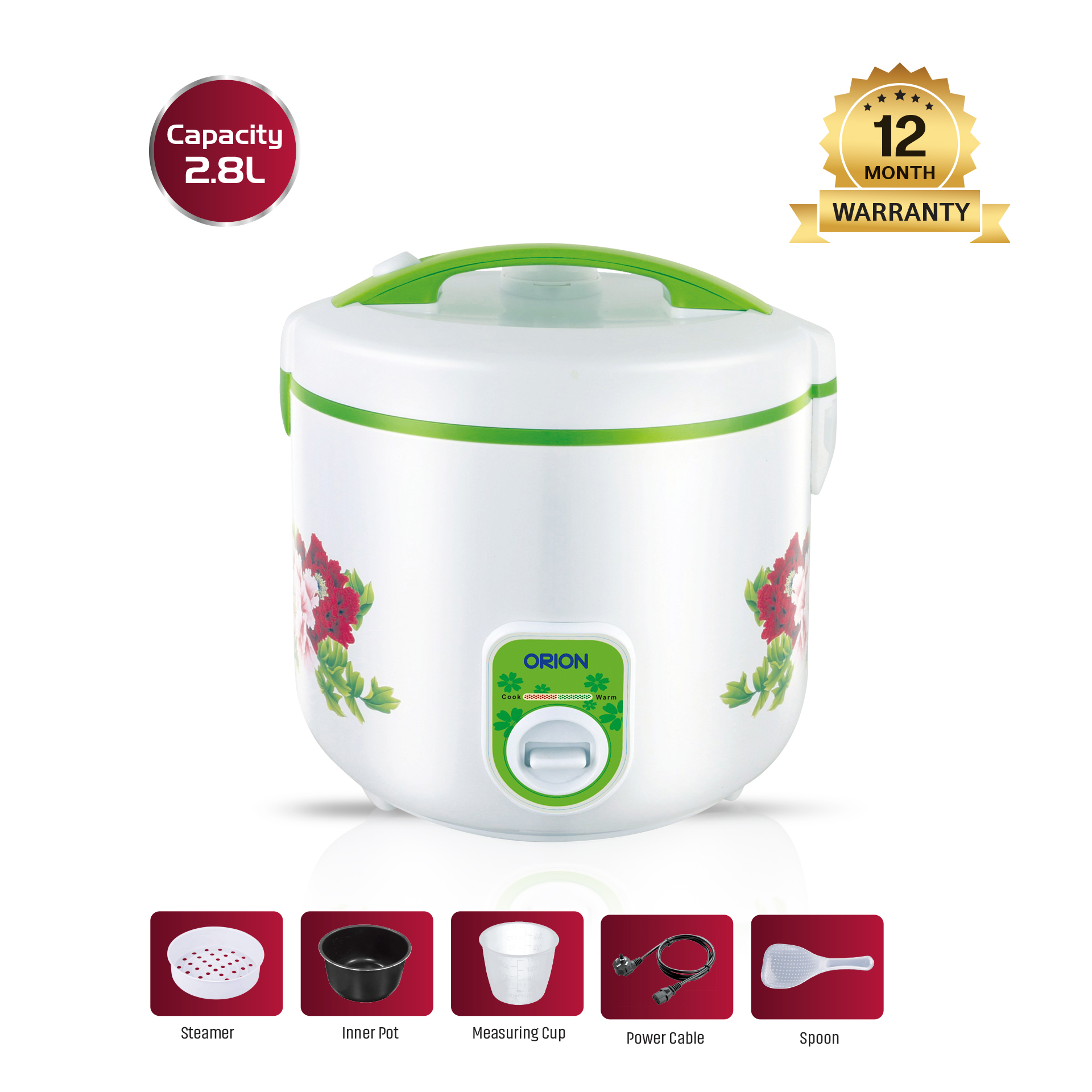 ORION  Rice Cooker ORC-FD2801